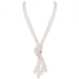 BABEYOND 1920s Imitation Pearls Necklace Gatsby Long Knot Pearl Necklace 49" 20s Pearls 1920s Flapper Accessories (Knot Pearl Necklace x 2)"