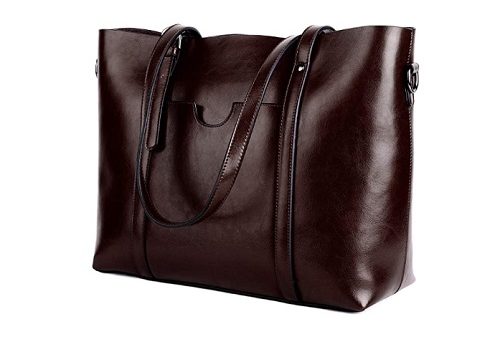 Yaluxe Soft Leather Vintage Style Tote Shoulder Bag - Accessories and Styles