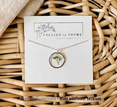 Wild Flower Necklace are also Trending jewelry item in Summer